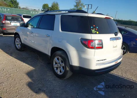 2013 GMC Acadia Sle-2 z USA, uszkodzony, nr VIN 1GKKRPKD8DJ160512